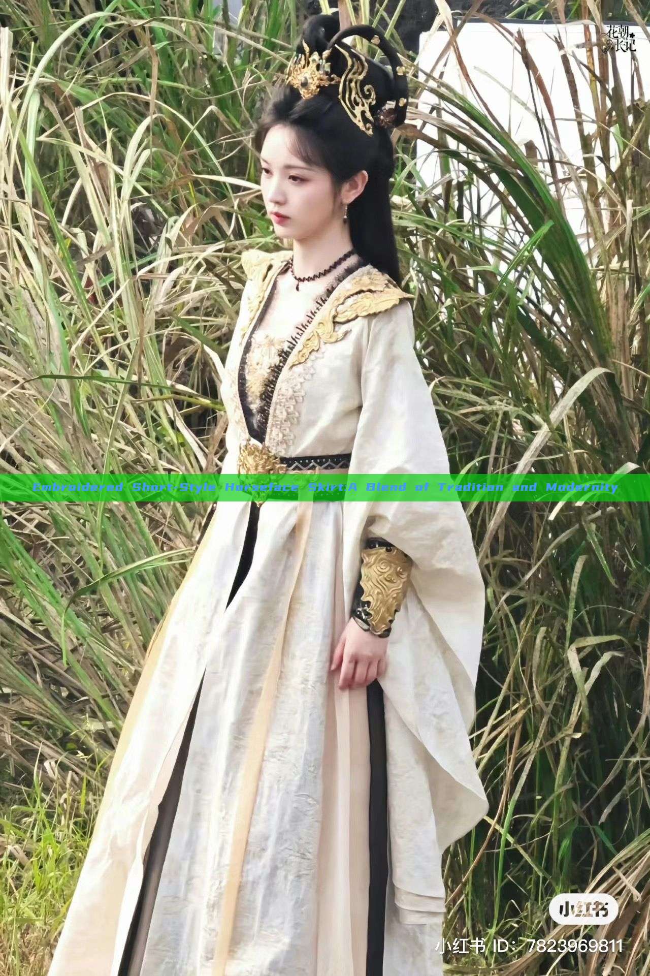 Embroidered Short-Style Horseface Skirt:A Blend of Tradition and Modernity Embroidered Short-Style Horseface Skirt:A Blend of Tradition and Modernity