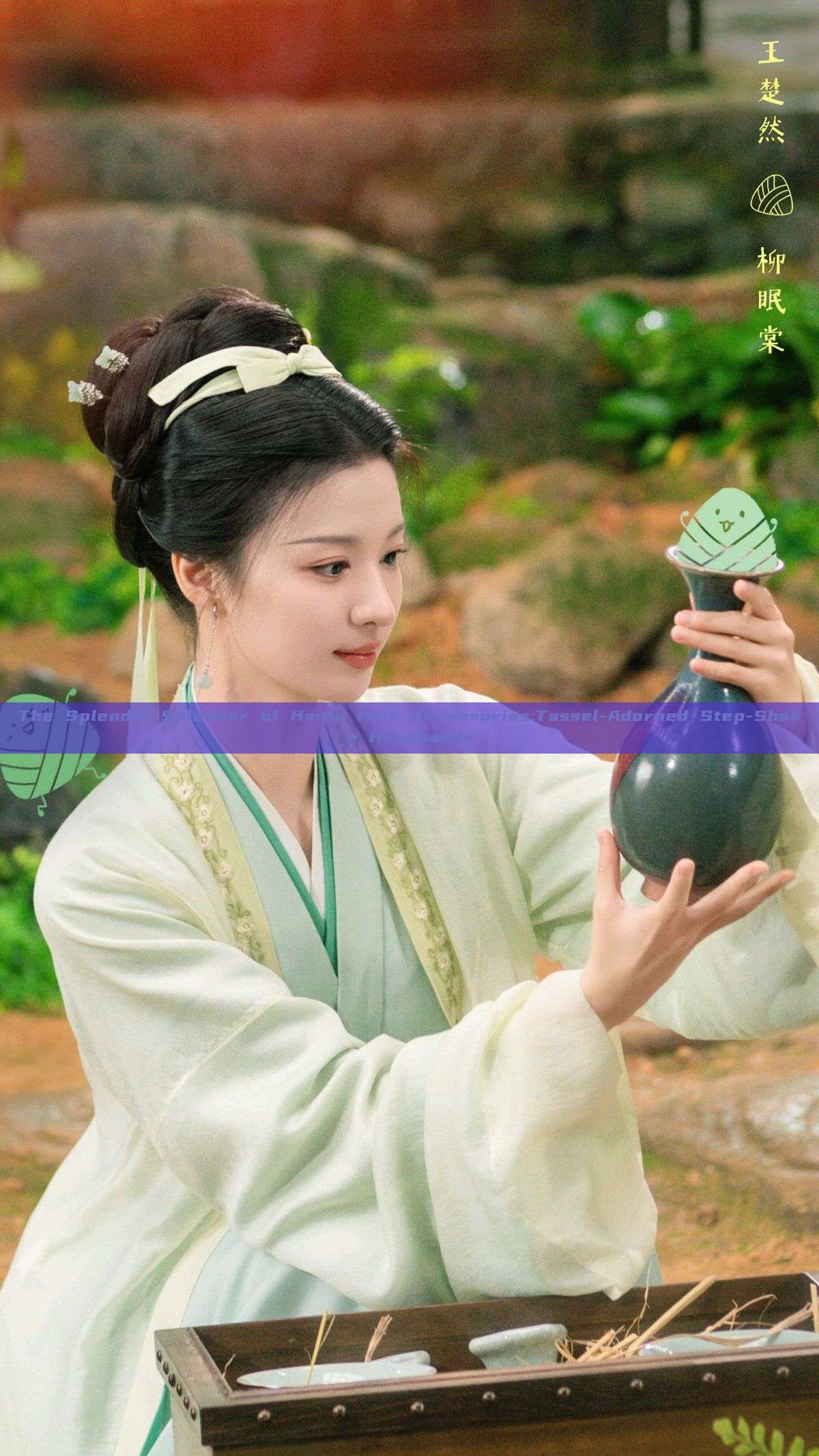 The Splendid Splendor of Hanfu Hair Accessories:Tassel-Adorned Step-Shake Headbands The Splendid Splendor of Hanfu Hair Accessories:Tassel-Adorned Step-Shake Headbands