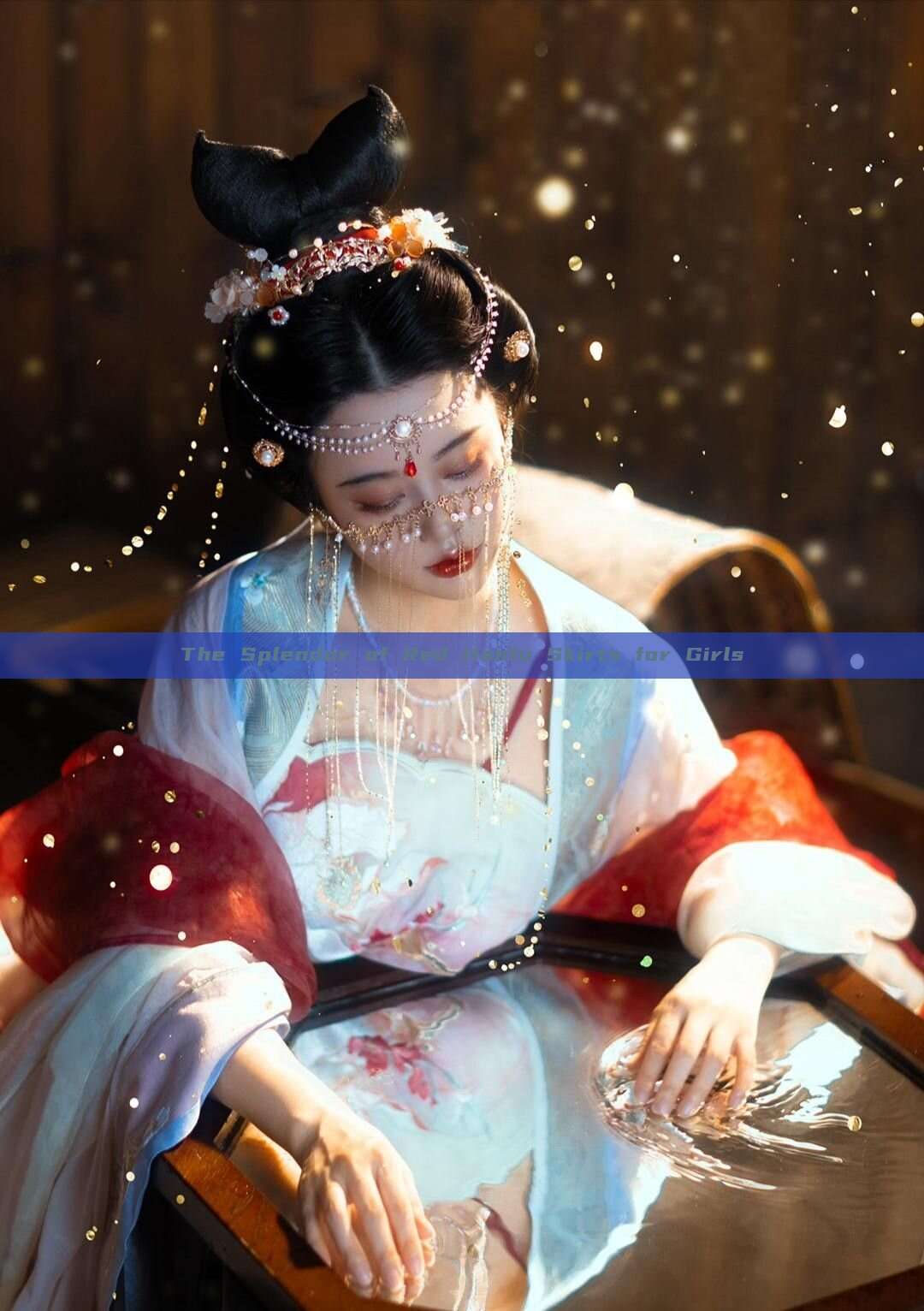 The Splendor of Red Hanfu Skirts for Girls The Splendor of Red Hanfu Skirts for Girls
