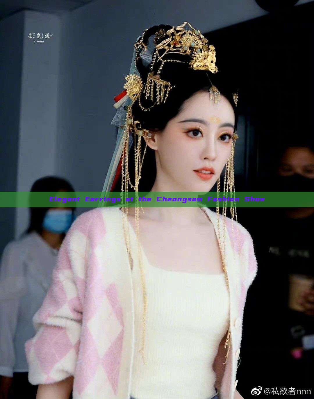Elegant Earrings at the Cheongsam Fashion Show Elegant Earrings at the Cheongsam Fashion Show