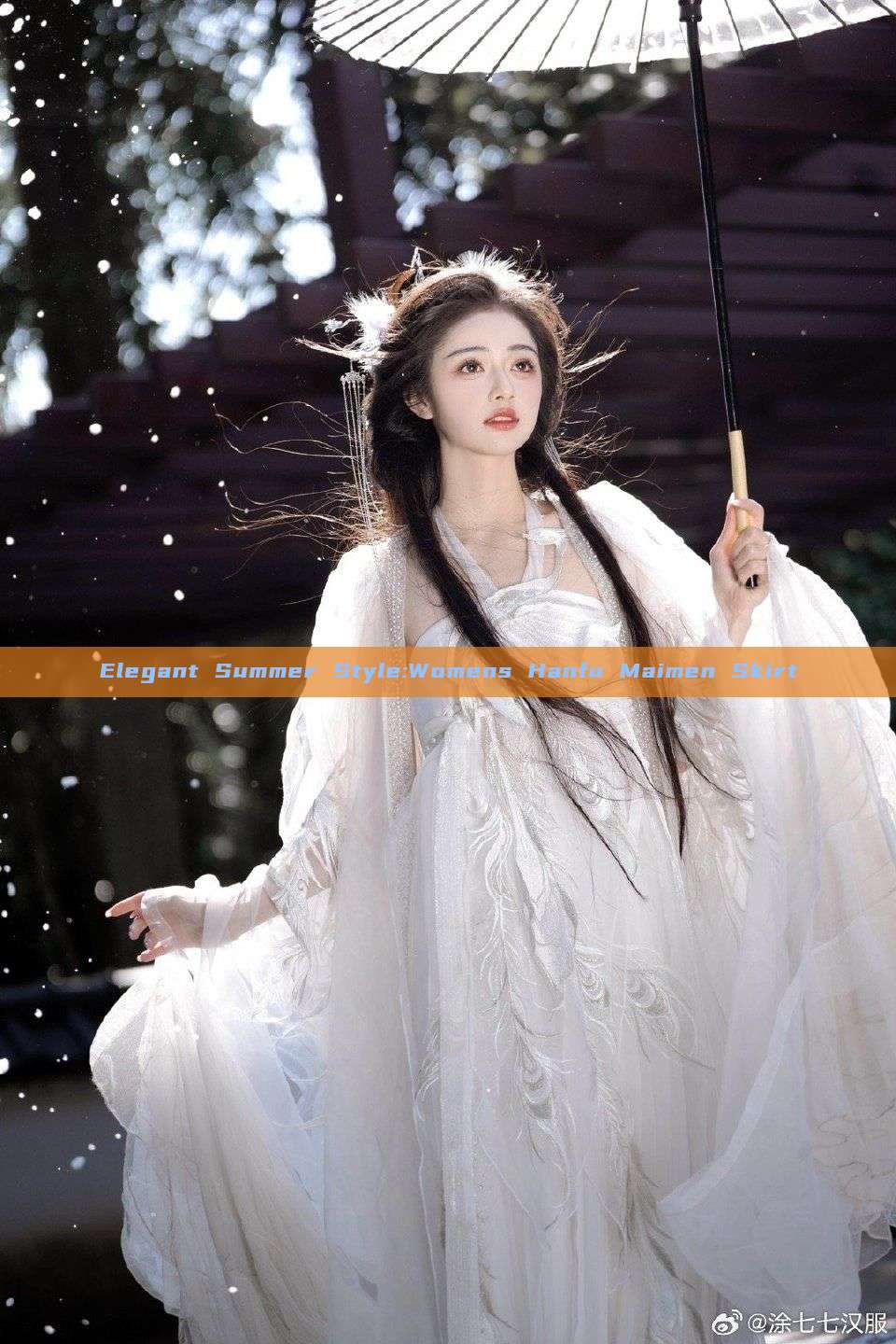 Elegant Summer Style:Womens Hanfu Maimen Skirt Elegant Summer Style:Womens Hanfu Maimen Skirt