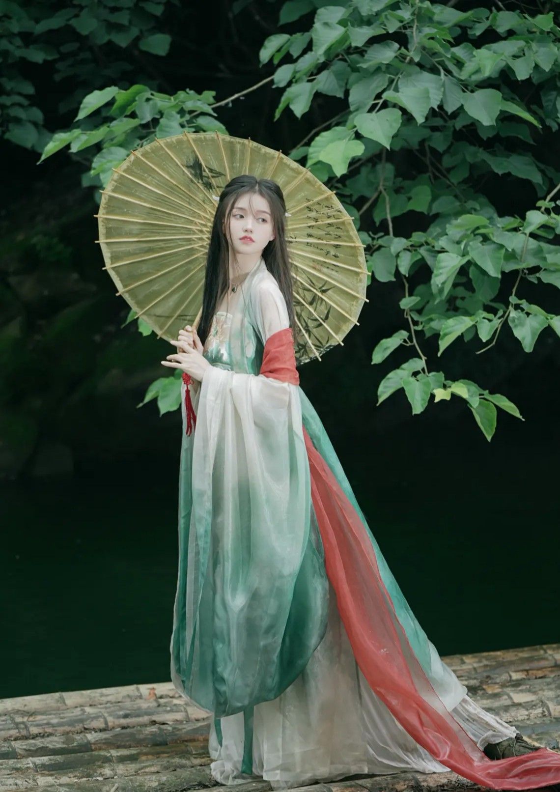 New Chinese Style Horseface Skirt for Girls in Spring and Autumn New Chinese Style Horseface Skirt for Girls in Spring and Autumn