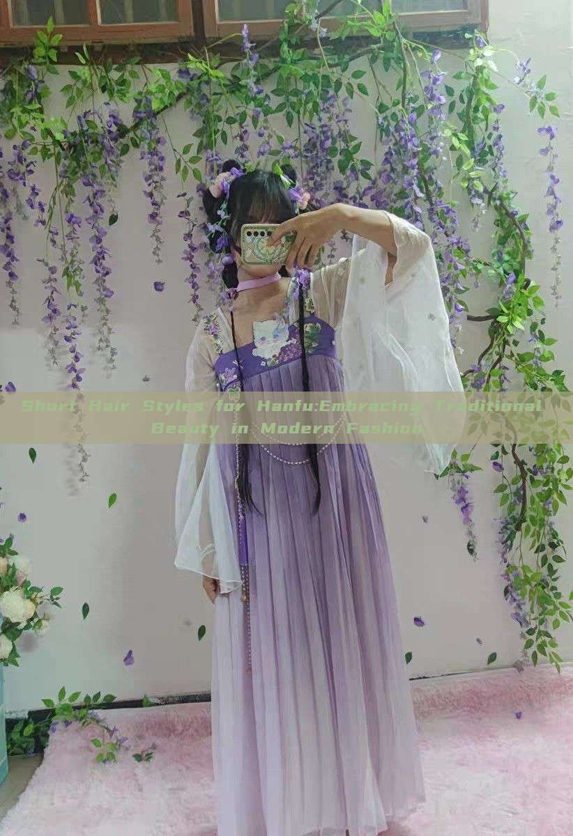 Short Hair Styles for Hanfu:Embracing Traditional Beauty in Modern Fashion Short Hair Styles for Hanfu:Embracing Traditional Beauty in Modern Fashion