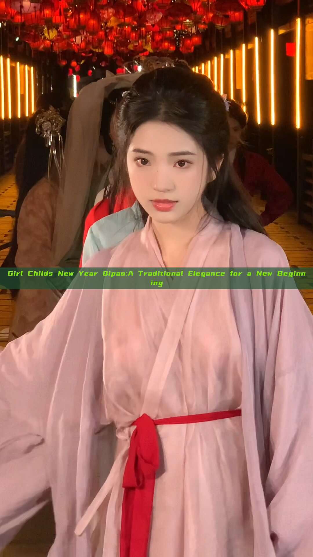 Girl Childs New Year Qipao:A Traditional Elegance for a New Beginning Girl Childs New Year Qipao:A Traditional Elegance for a New Beginning