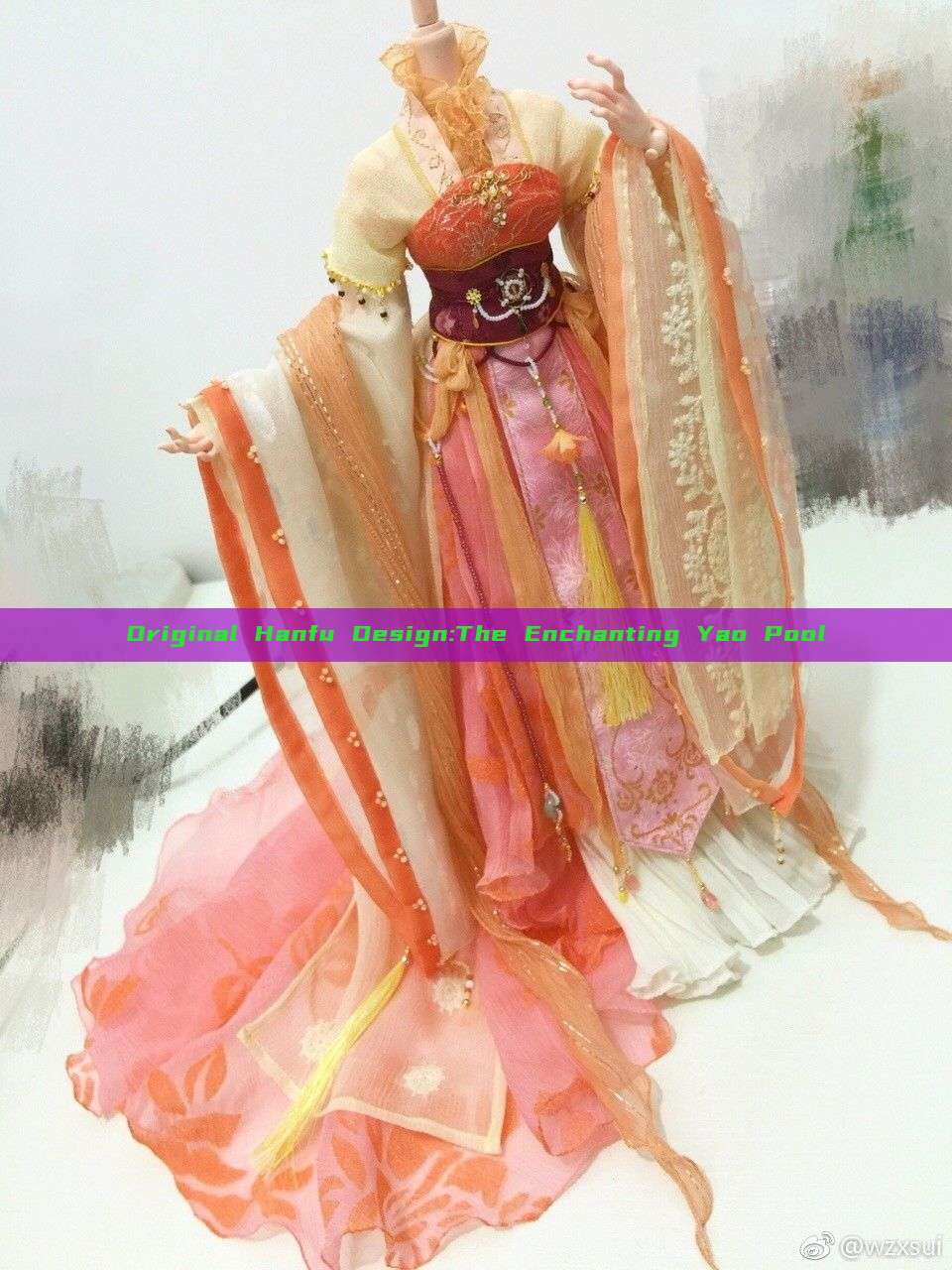 Original Hanfu Design:The Enchanting Yao Pool Original Hanfu Design:The Enchanting Yao Pool
