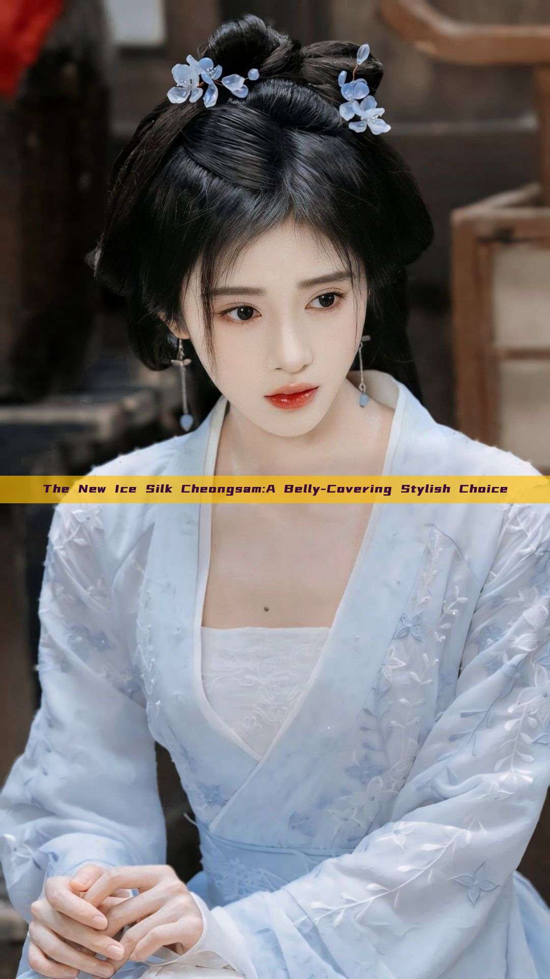 The New Ice Silk Cheongsam:A Belly-Covering Stylish Choice The New Ice Silk Cheongsam:A Belly-Covering Stylish Choice