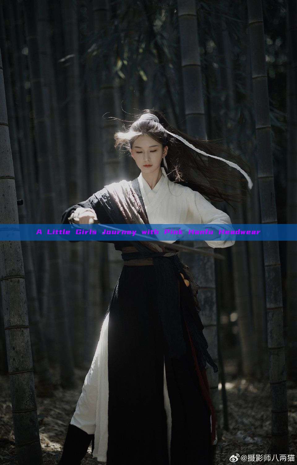 A Little Girls Journey with Pink Hanfu Headwear A Little Girls Journey with Pink Hanfu Headwear