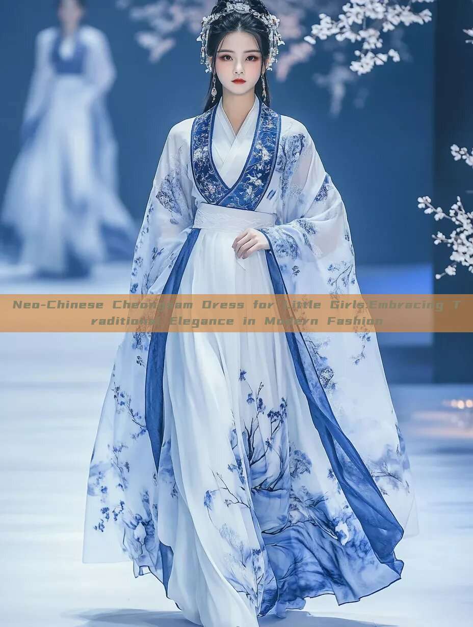 Neo-Chinese Cheongsam Dress for Little Girls:Embracing Traditional Elegance in Modern Fashion Neo-Chinese Cheongsam Dress for Little Girls:Embracing Traditional Elegance in Modern Fashion