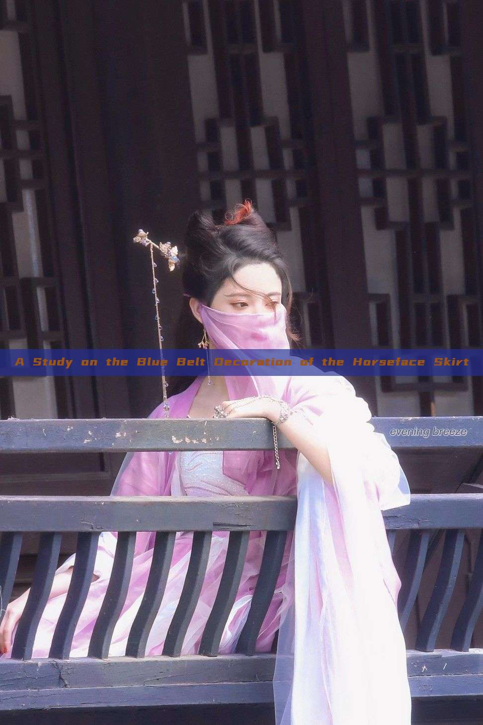 A Study on the Blue Belt Decoration of the Horseface Skirt