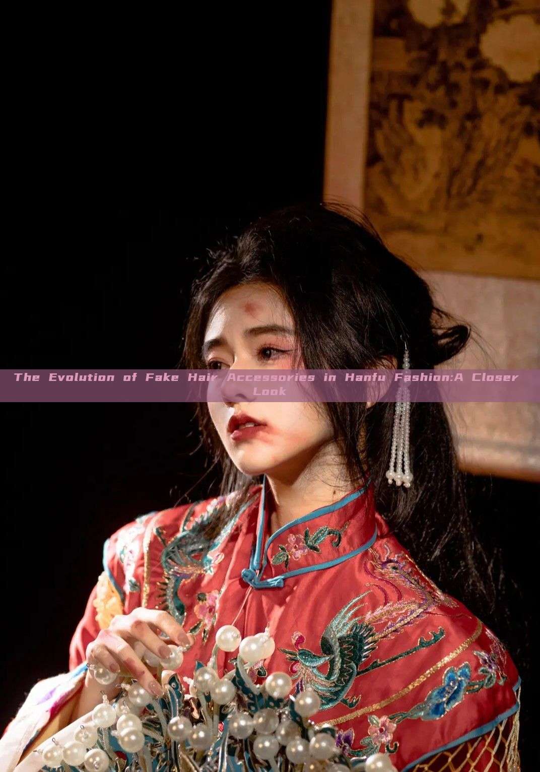 The Evolution of Fake Hair Accessories in Hanfu Fashion:A Closer Look