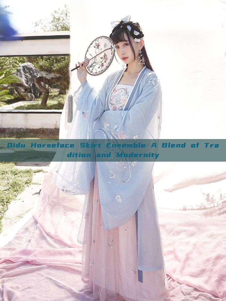 Qidu Horseface Skirt Ensemble A Blend of Tradition and Modernity Qidu Horseface Skirt Ensemble A Blend of Tradition and Modernity