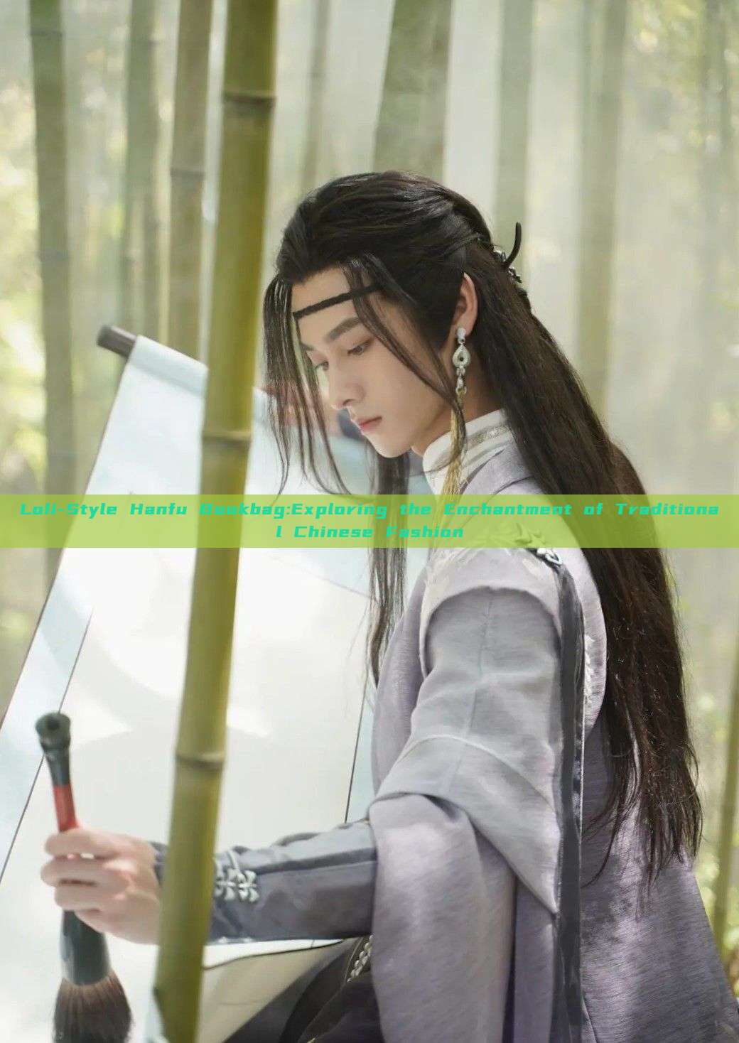 Loli-Style Hanfu Bookbag:Exploring the Enchantment of Traditional Chinese Fashion Loli-Style Hanfu Bookbag:Exploring the Enchantment of Traditional Chinese Fashion