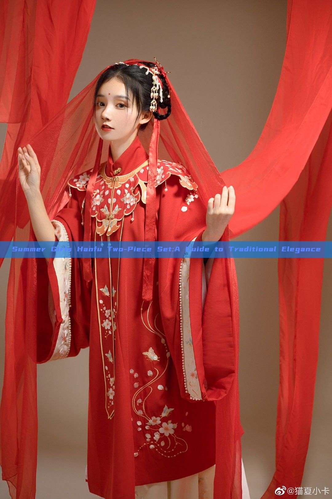Summer Girls Hanfu Two-Piece Set:A Guide to Traditional Elegance Summer Girls Hanfu Two-Piece Set:A Guide to Traditional Elegance