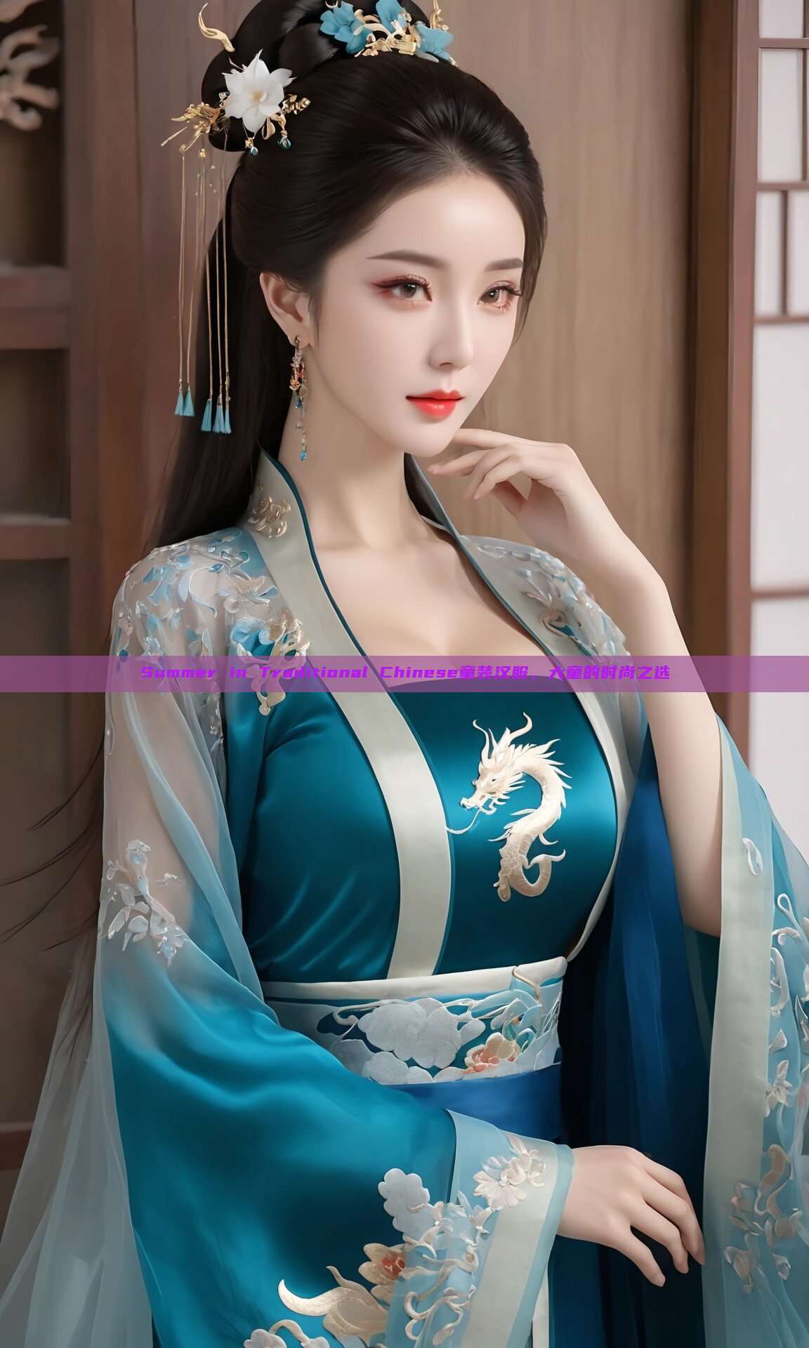 Summer in Traditional Chinese童装汉服,大童的时尚之选 Summer in Traditional Chinese童装汉服,大童的时尚之选