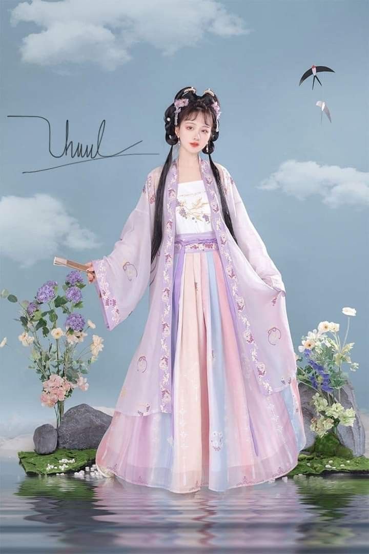Affordable Hanfu Chest-High Robes:The Charm of Chinese Cultural白菜价 Affordable Hanfu Chest-High Robes:The Charm of Chinese Cultural白菜价