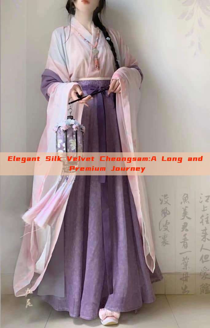 Elegant Silk Velvet Cheongsam:A Long and Premium Journey Elegant Silk Velvet Cheongsam:A Long and Premium Journey