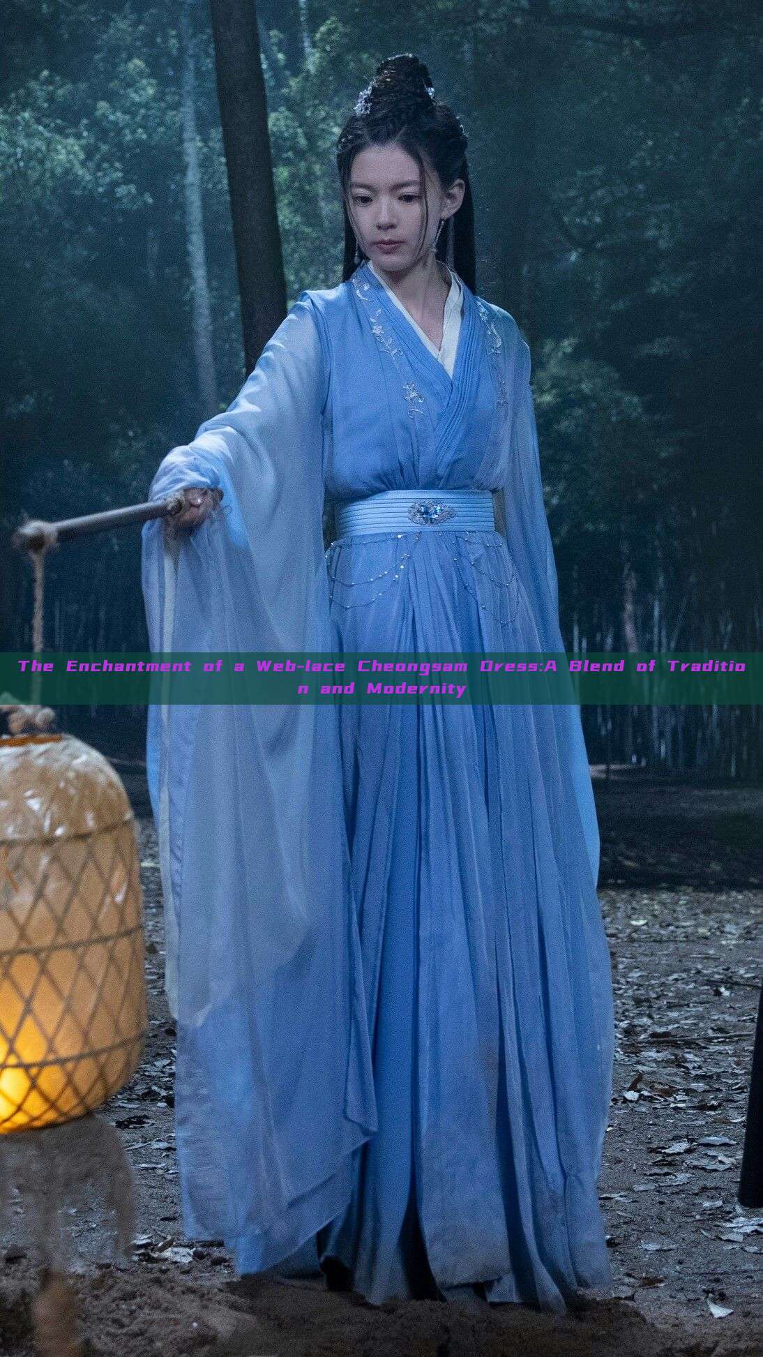 The Enchantment of a Web-lace Cheongsam Dress:A Blend of Tradition and Modernity The Enchantment of a Web-lace Cheongsam Dress:A Blend of Tradition and Modernity