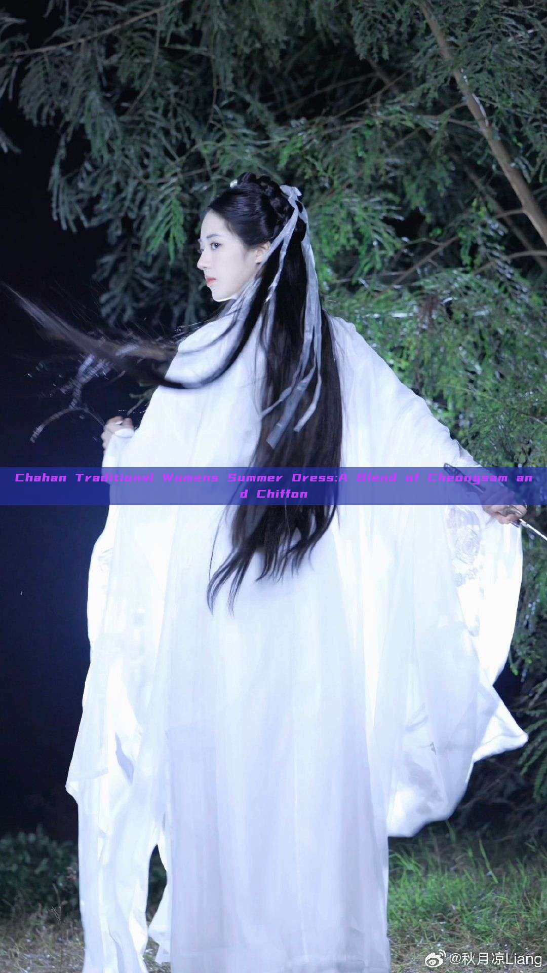 Chahan Traditional Womens Summer Dress:A Blend of Cheongsam and Chiffon Chahan Traditional Womens Summer Dress:A Blend of Cheongsam and Chiffon