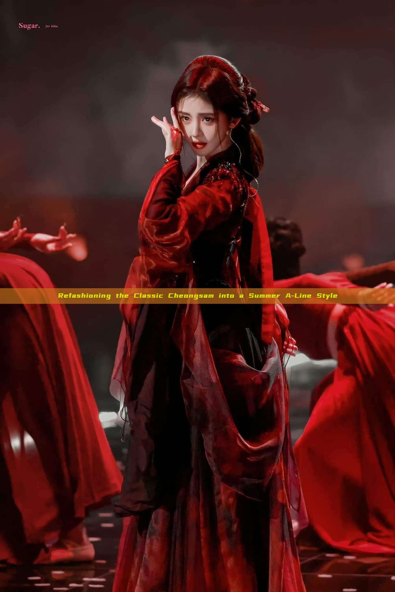 Refashioning the Classic Cheongsam into a Summer A-Line Style Refashioning the Classic Cheongsam into a Summer A-Line Style