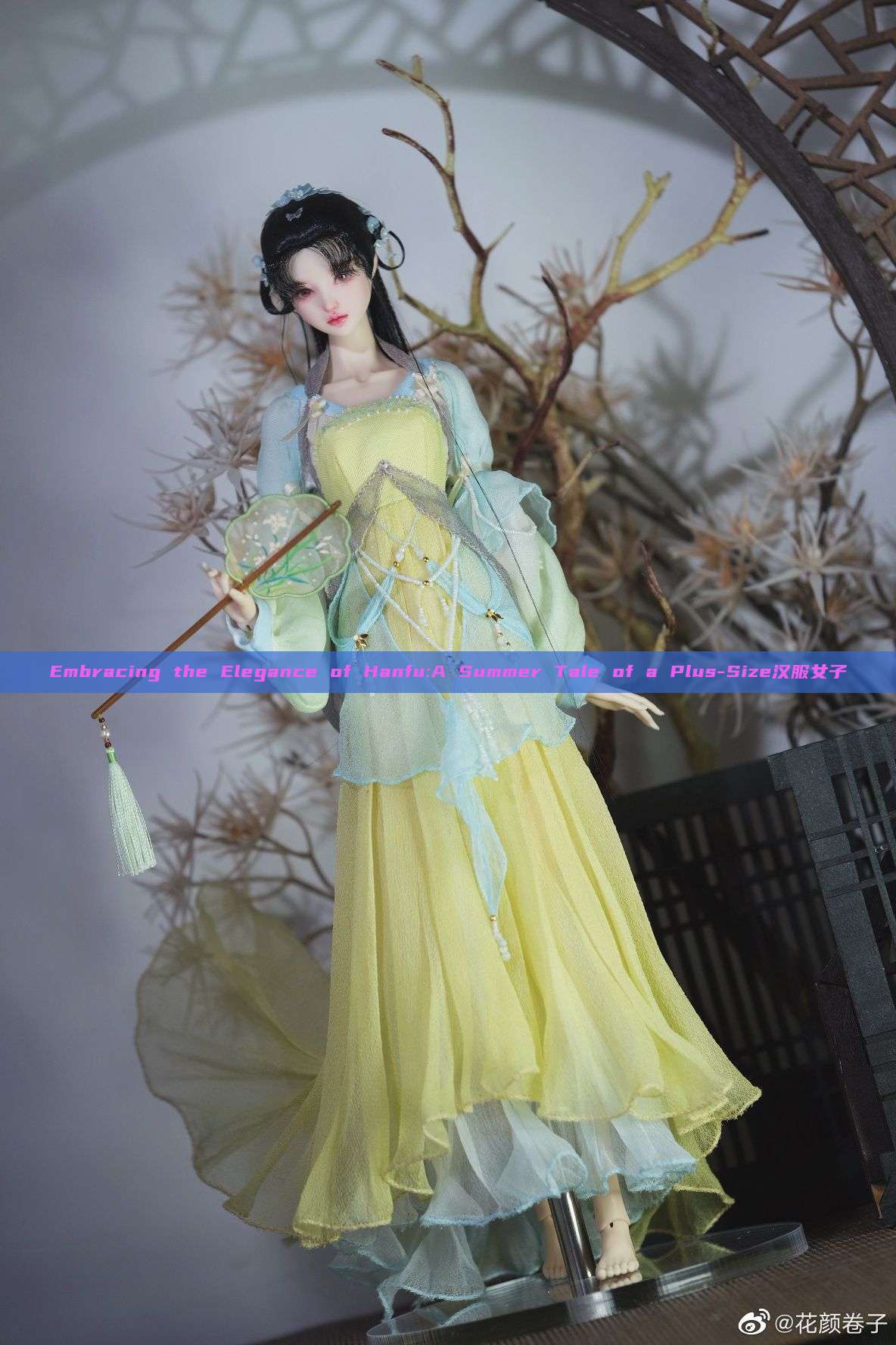 Embracing the Elegance of Hanfu:A Summer Tale of a Plus-Size汉服女子 Embracing the Elegance of Hanfu:A Summer Tale of a Plus-Size汉服女子