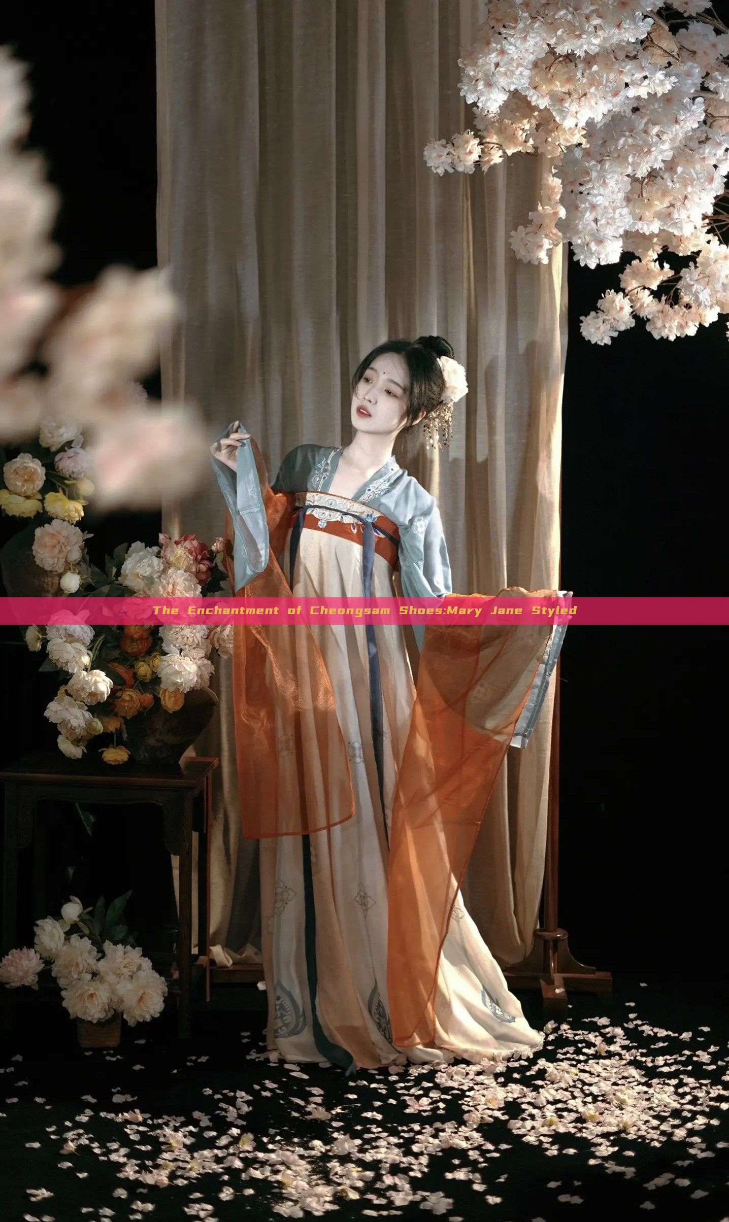 The Enchantment of Cheongsam Shoes:Mary Jane Styled The Enchantment of Cheongsam Shoes:Mary Jane Styled