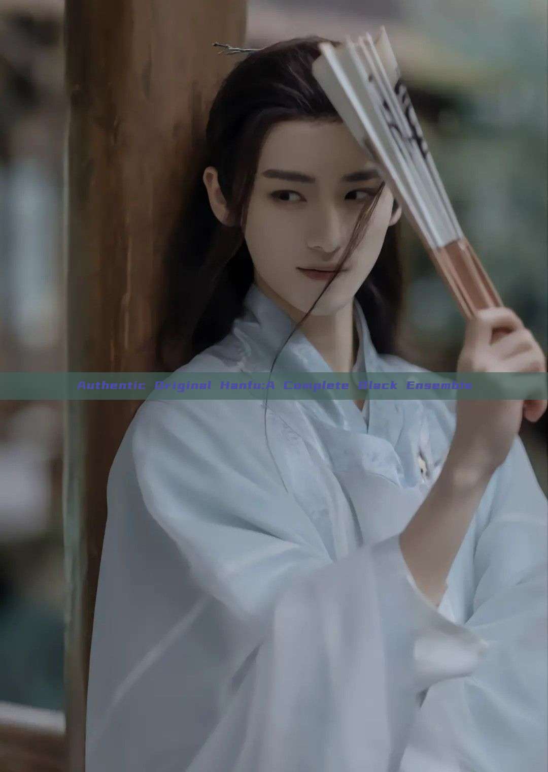 Authentic Original Hanfu:A Complete Black Ensemble Authentic Original Hanfu:A Complete Black Ensemble