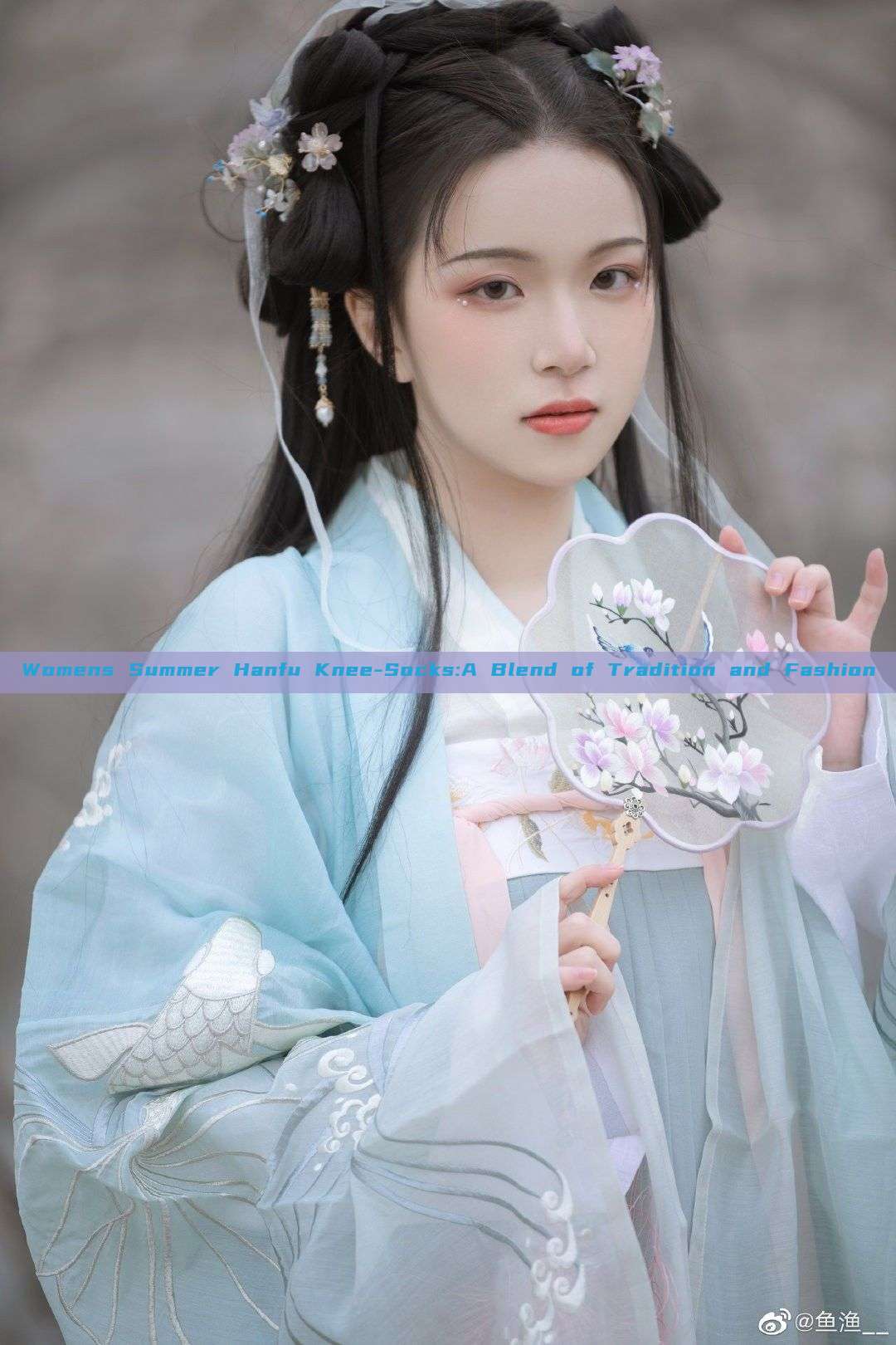 Womens Summer Hanfu Knee-Socks:A Blend of Tradition and Fashion