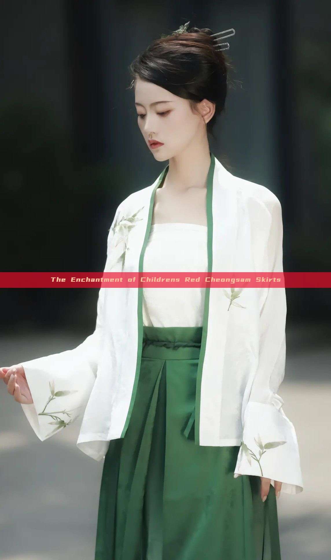 The Enchantment of Childrens Red Cheongsam Skirts The Enchantment of Childrens Red Cheongsam Skirts