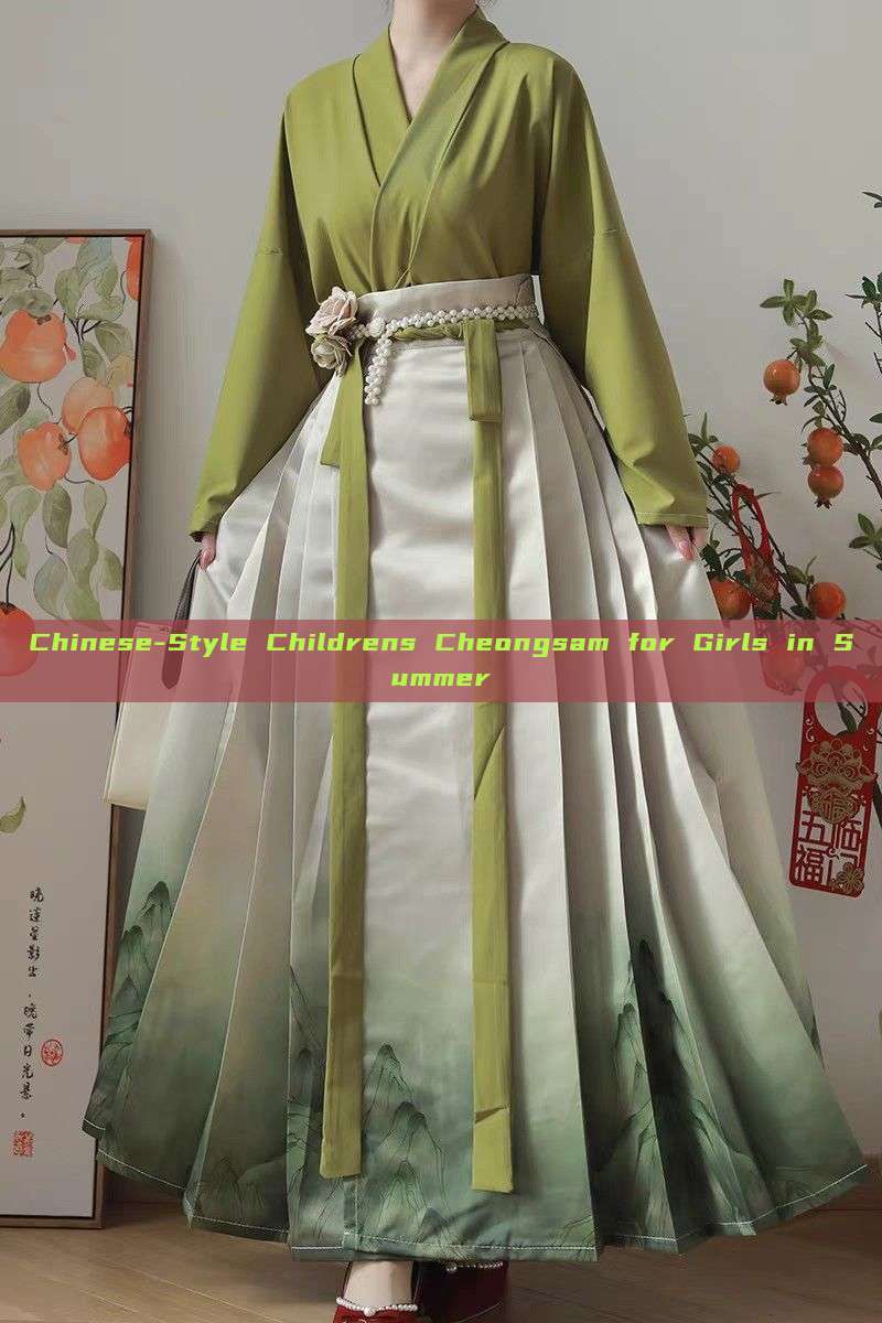 Chinese-Style Childrens Cheongsam for Girls in Summer Chinese-Style Childrens Cheongsam for Girls in Summer