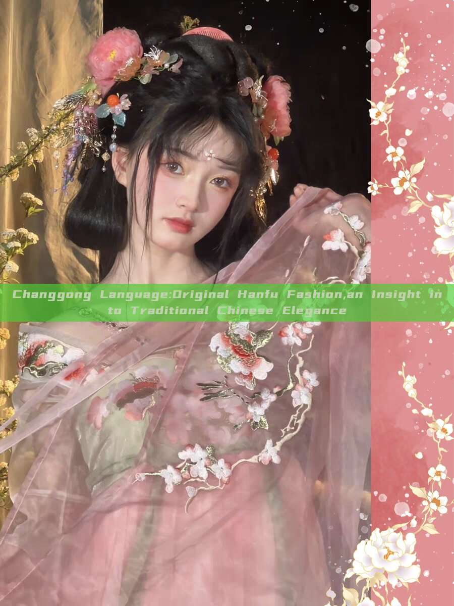 Changgong Language:Original Hanfu Fashion,an Insight into Traditional Chinese Elegance Changgong Language:Original Hanfu Fashion,an Insight into Traditional Chinese Elegance
