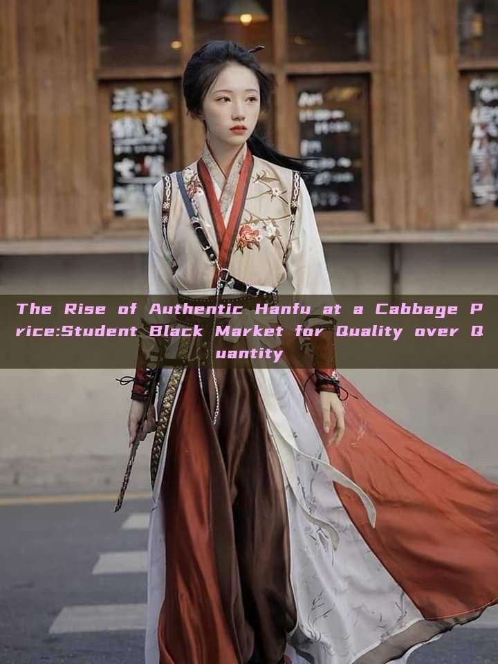 The Rise of Authentic Hanfu at a Cabbage Price:Student Black Market for Quality over Quantity The Rise of Authentic Hanfu at a Cabbage Price:Student Black Market for Quality over Quantity