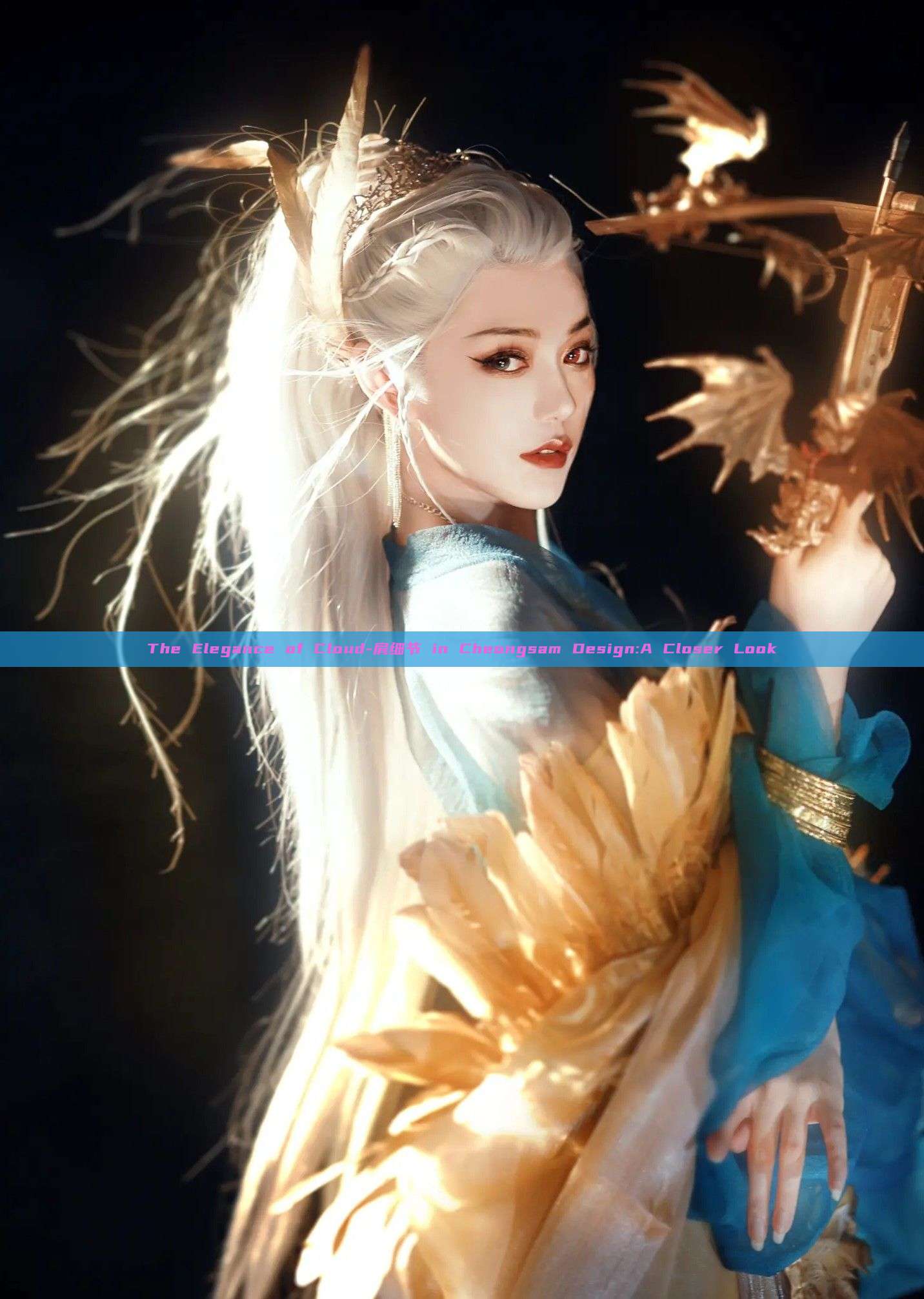 The Elegance of Cloud-肩细节 in Cheongsam Design:A Closer Look The Elegance of Cloud-肩细节 in Cheongsam Design:A Closer Look