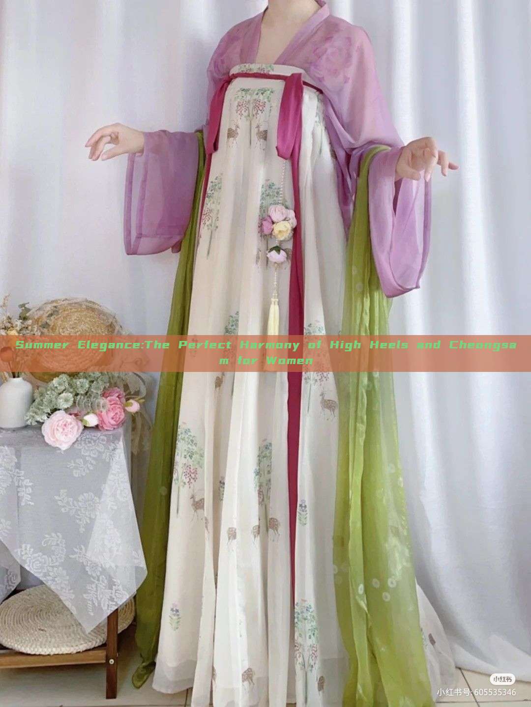 Summer Elegance:The Perfect Harmony of High Heels and Cheongsam for Women Summer Elegance:The Perfect Harmony of High Heels and Cheongsam for Women