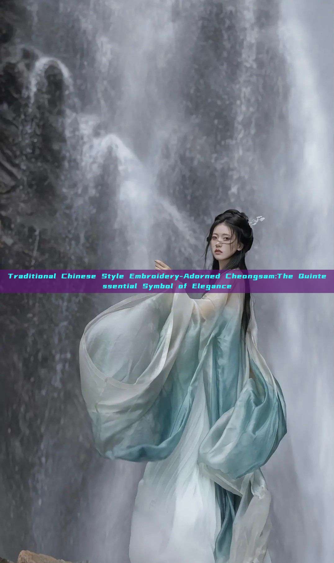 Traditional Chinese Style Embroidery-Adorned Cheongsam:The Quintessential Symbol of Elegance Traditional Chinese Style Embroidery-Adorned Cheongsam:The Quintessential Symbol of Elegance