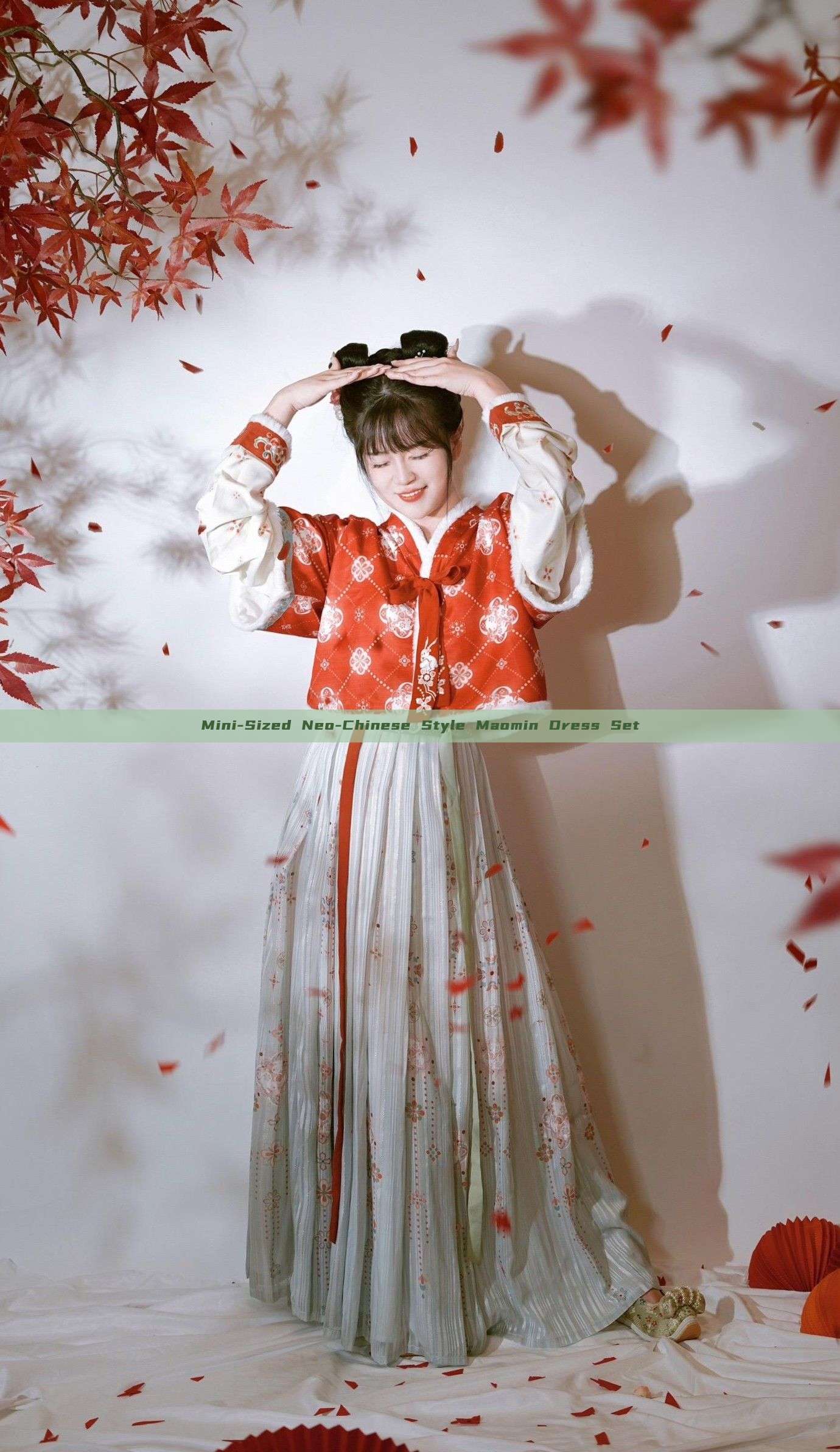 Mini-Sized Neo-Chinese Style Maomin Dress Set Mini-Sized Neo-Chinese Style Maomin Dress Set
