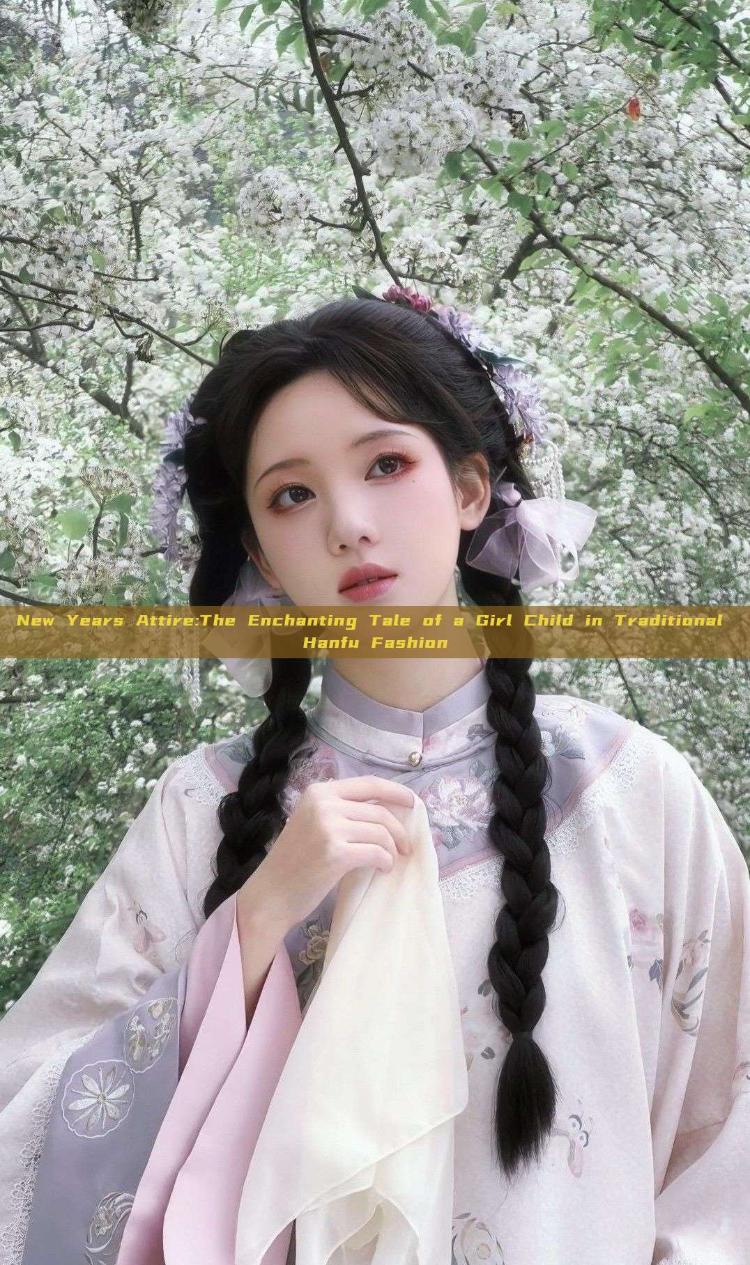 New Years Attire:The Enchanting Tale of a Girl Child in Traditional Hanfu Fashion New Years Attire:The Enchanting Tale of a Girl Child in Traditional Hanfu Fashion