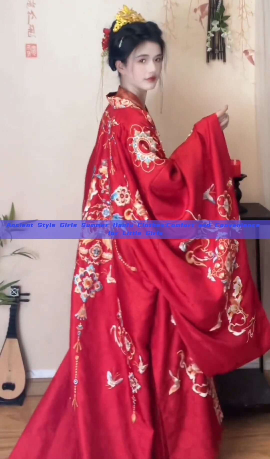 Ancient Style Girls Summer Hanfu Clothes:Comfort and Convenience for Little Girls Ancient Style Girls Summer Hanfu Clothes:Comfort and Convenience for Little Girls