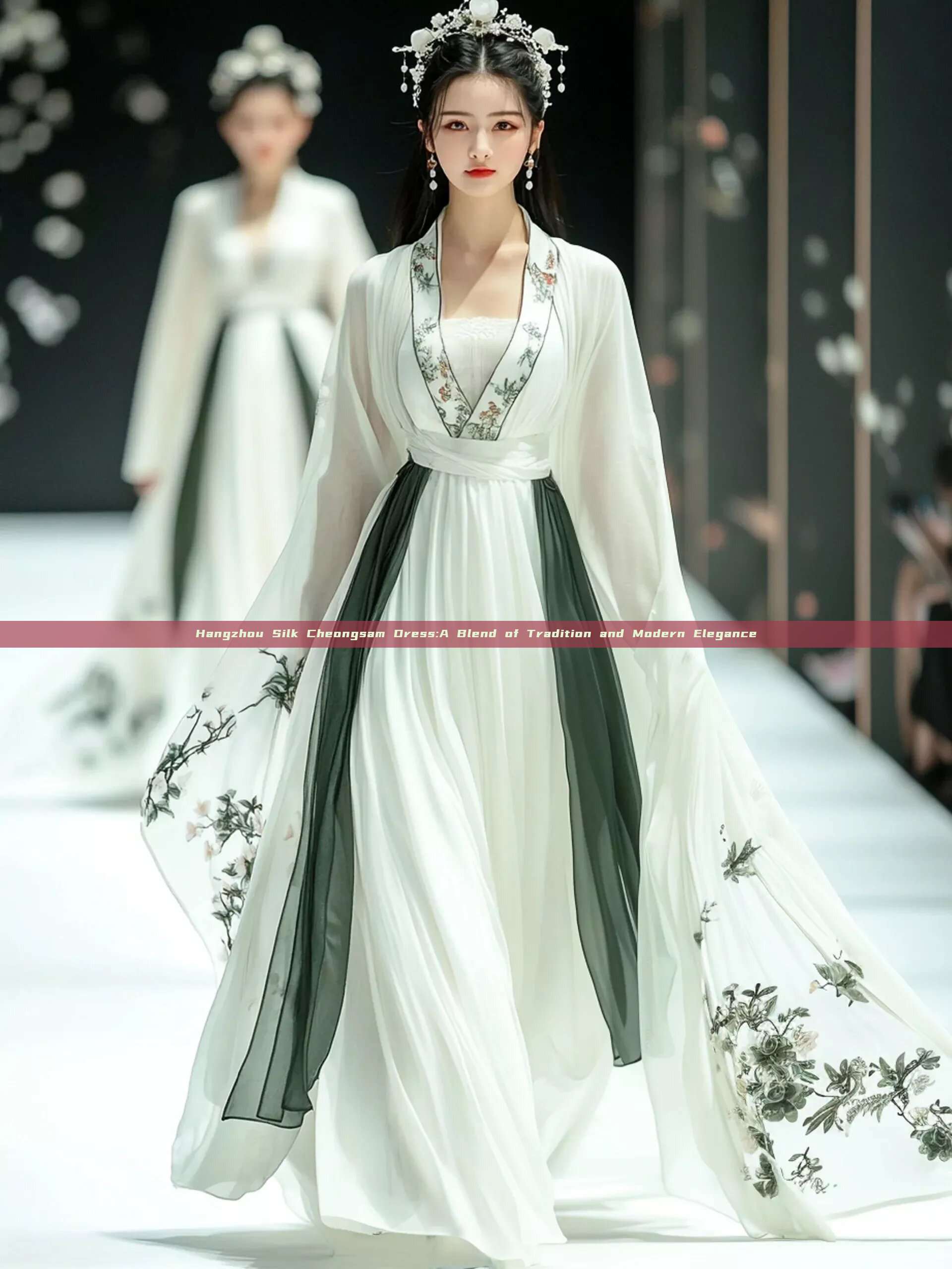 Hangzhou Silk Cheongsam Dress:A Blend of Tradition and Modern Elegance