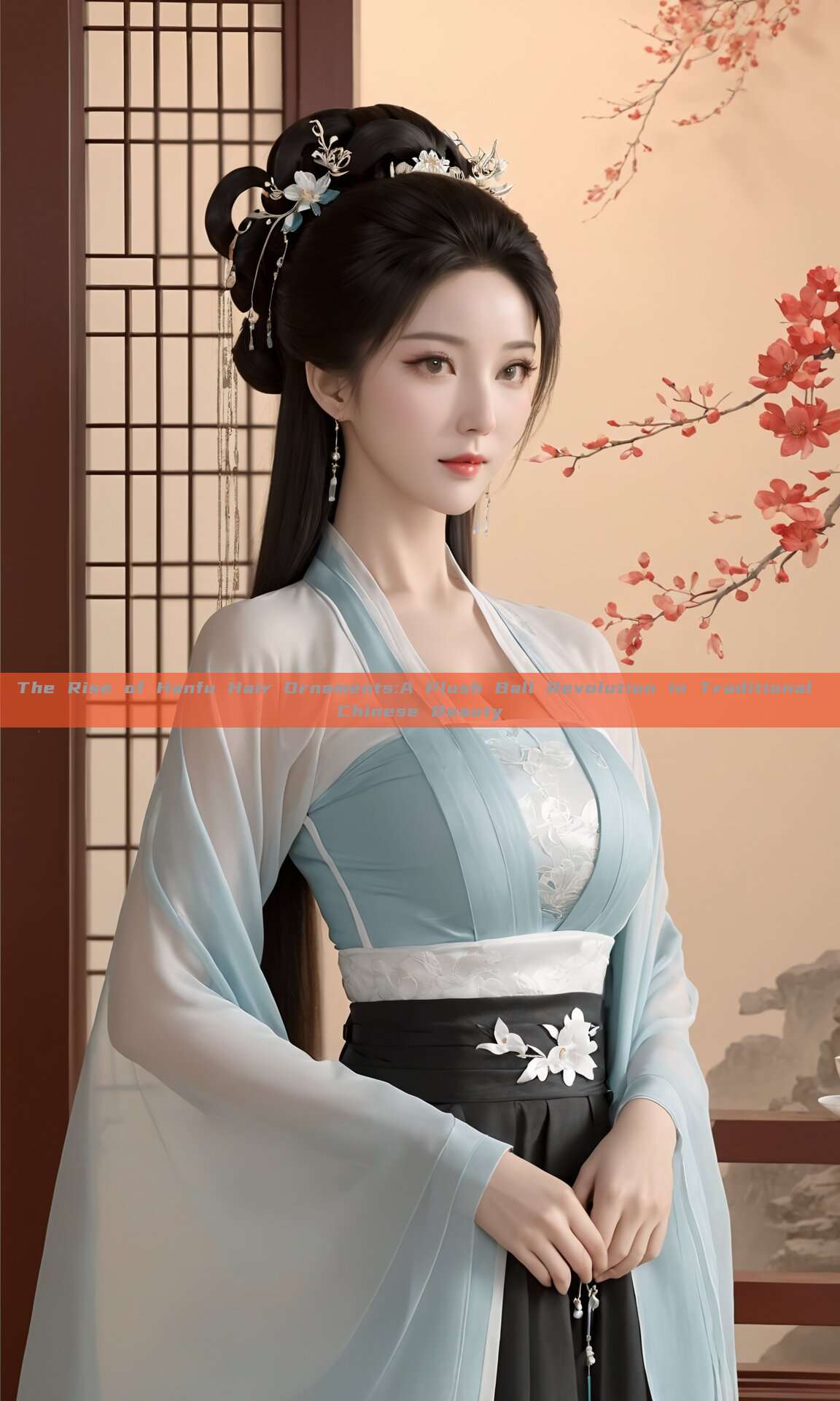 The Rise of Hanfu Hair Ornaments:A Plush Ball Revolution in Traditional Chinese Beauty