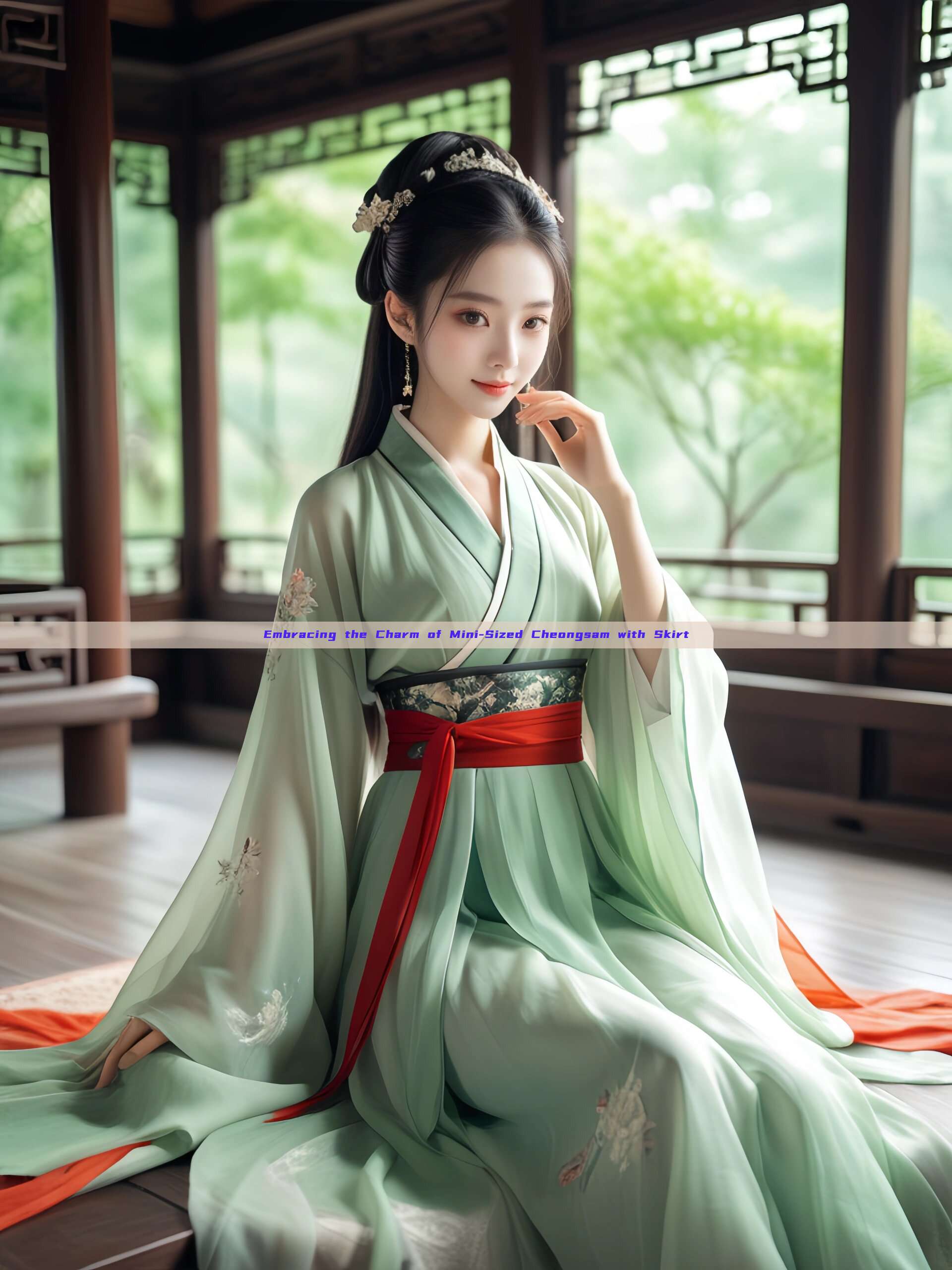 Embracing the Charm of Mini-Sized Cheongsam with Skirt