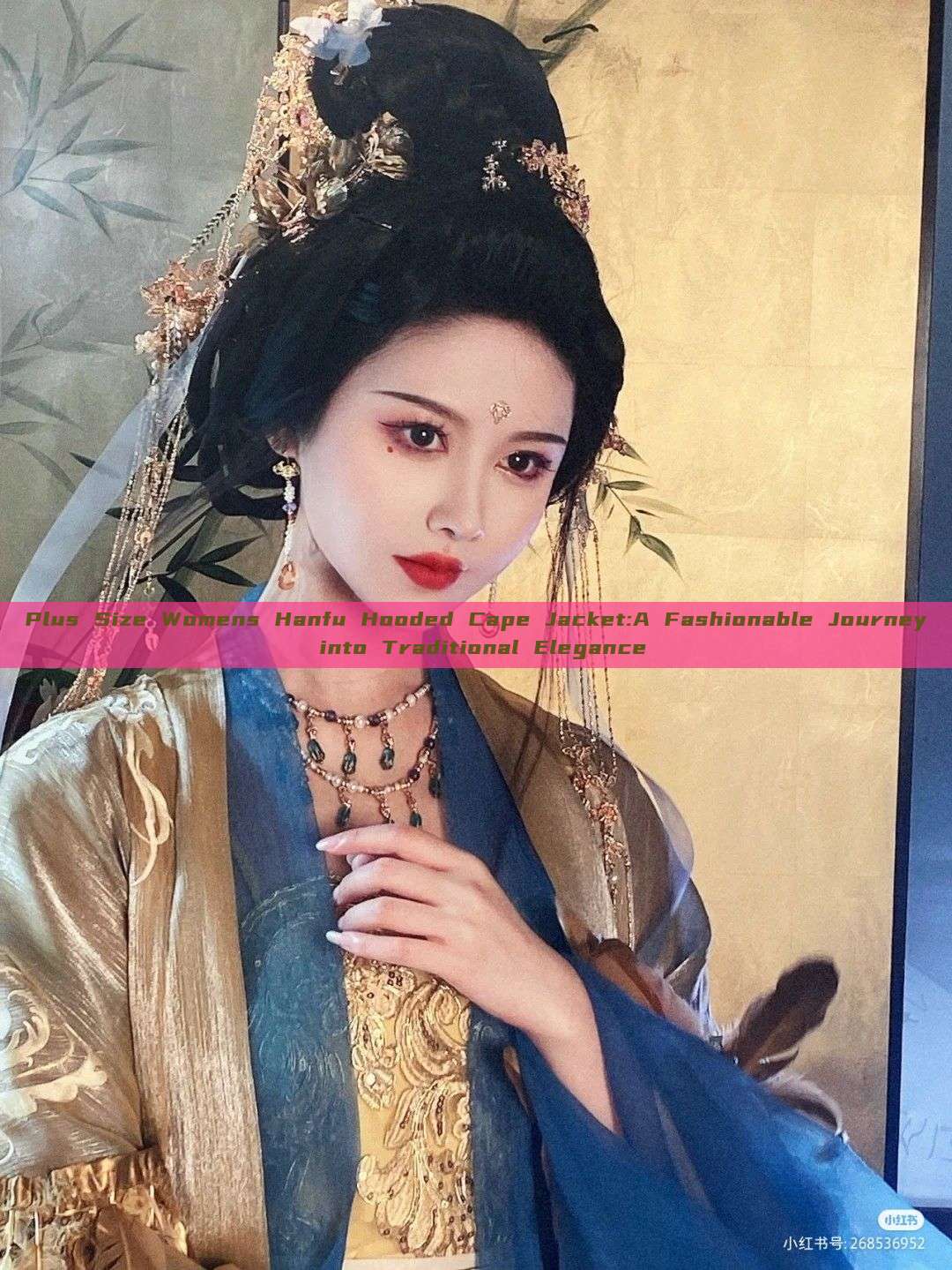 Plus Size Womens Hanfu Hooded Cape Jacket:A Fashionable Journey into Traditional Elegance Plus Size Womens Hanfu Hooded Cape Jacket:A Fashionable Journey into Traditional Elegance