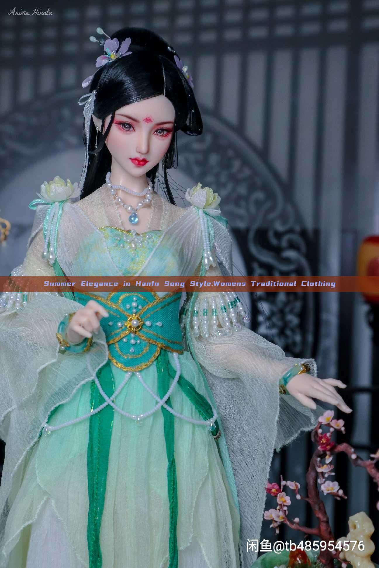 Summer Elegance in Hanfu Song Style:Womens Traditional Clothing Summer Elegance in Hanfu Song Style:Womens Traditional Clothing