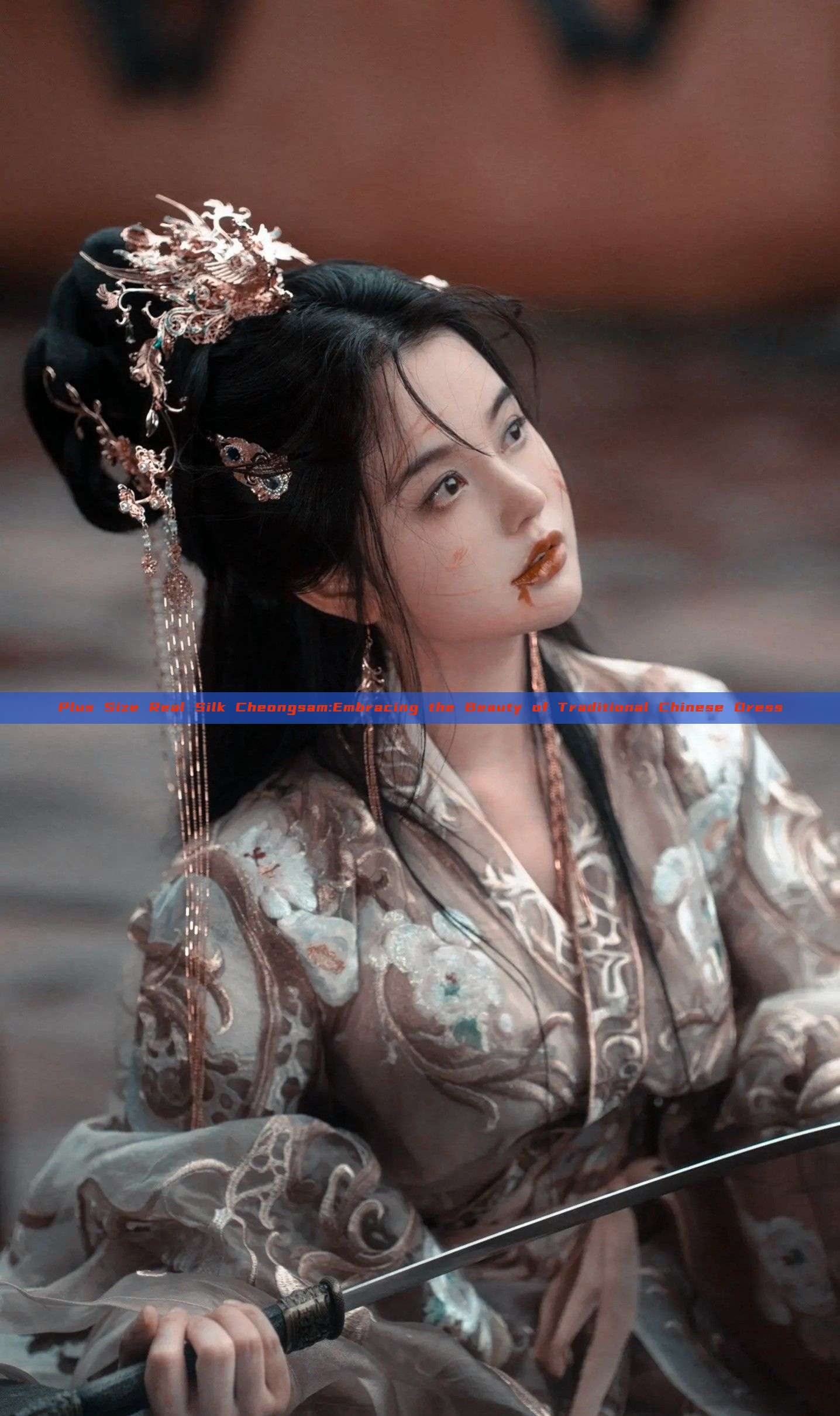 Plus Size Real Silk Cheongsam:Embracing the Beauty of Traditional Chinese Dress Plus Size Real Silk Cheongsam:Embracing the Beauty of Traditional Chinese Dress