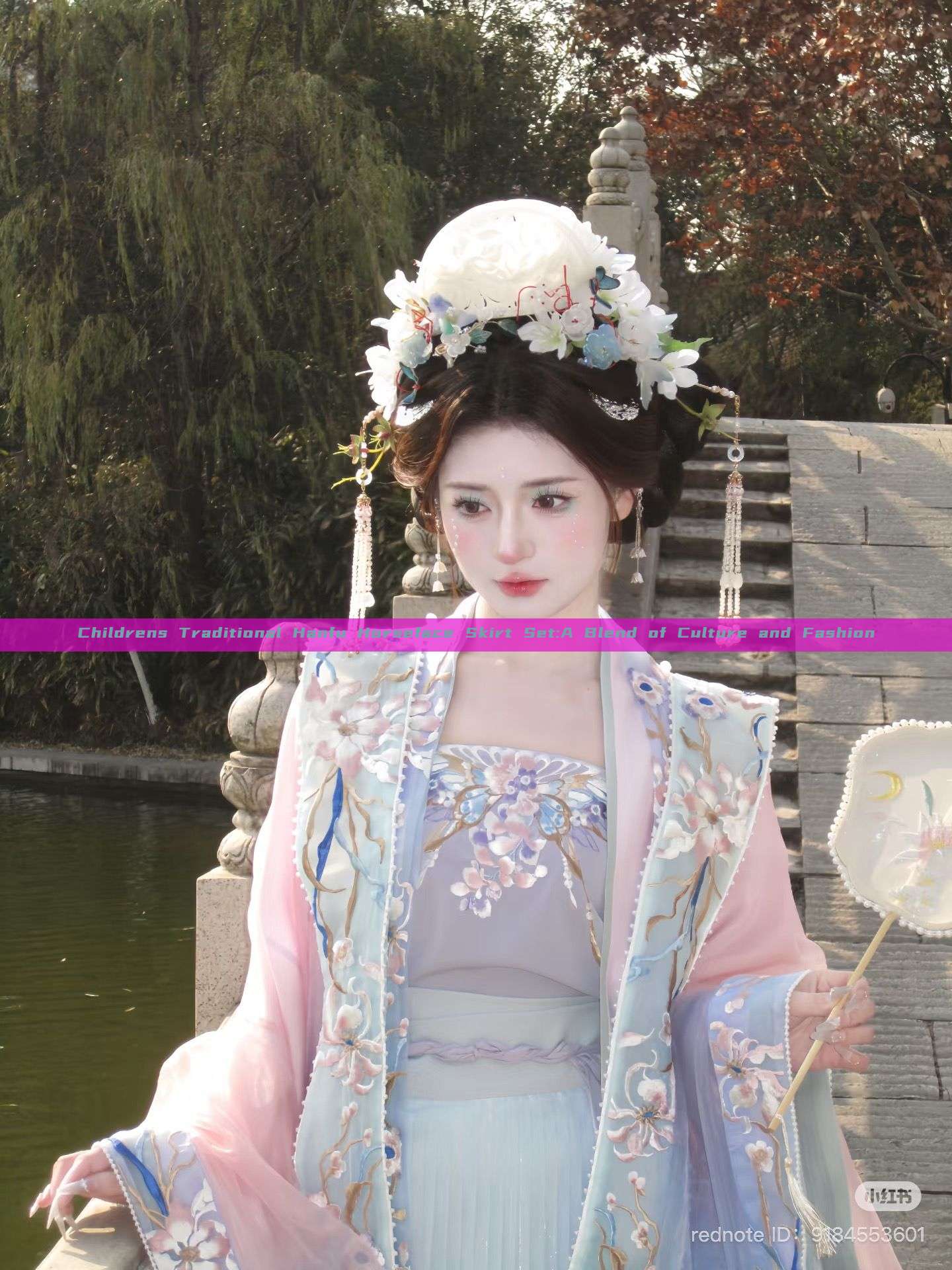 Childrens Traditional Hanfu Horseface Skirt Set:A Blend of Culture and Fashion Childrens Traditional Hanfu Horseface Skirt Set:A Blend of Culture and Fashion