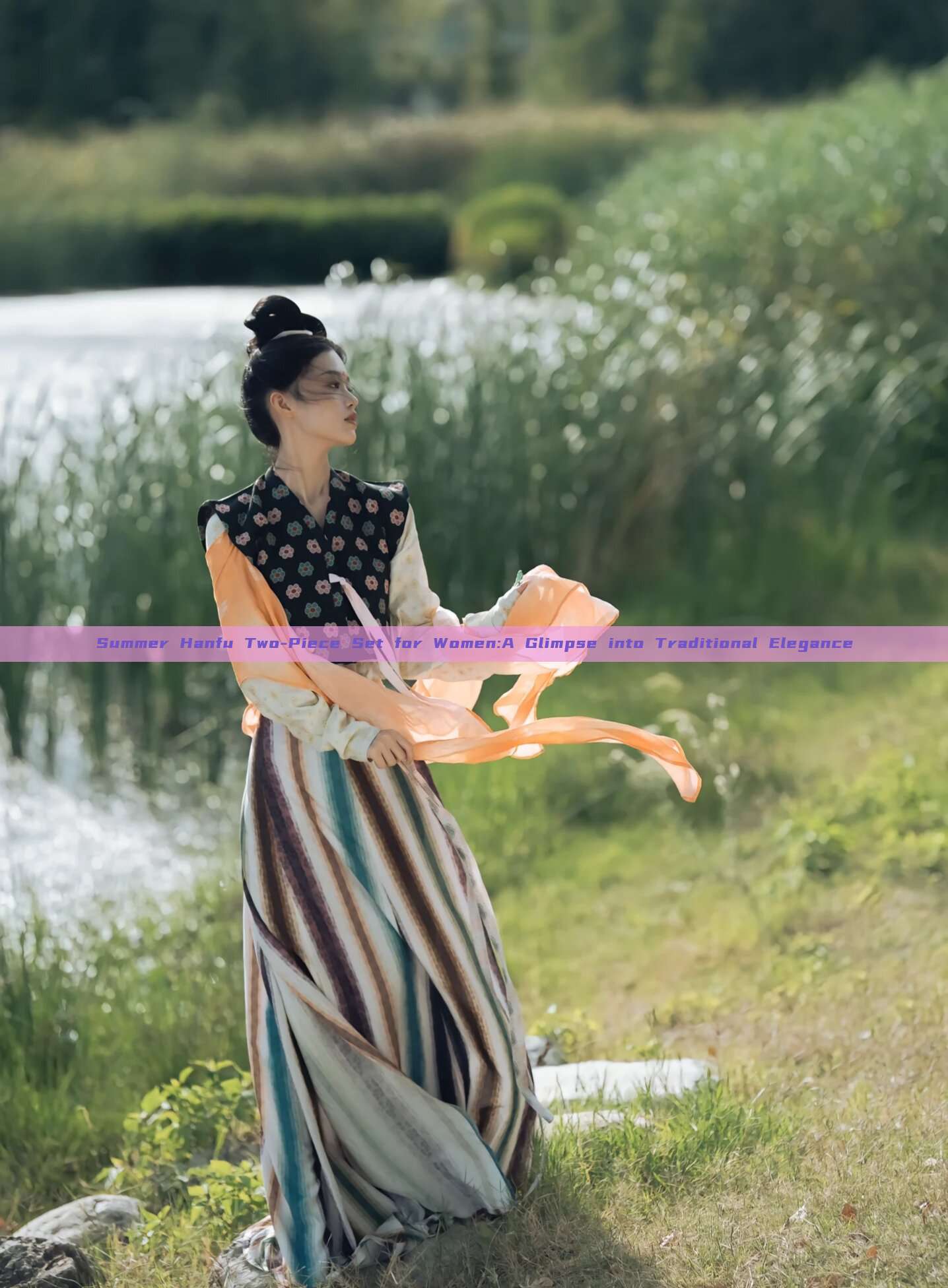Summer Hanfu Two-Piece Set for Women:A Glimpse into Traditional Elegance Summer Hanfu Two-Piece Set for Women:A Glimpse into Traditional Elegance