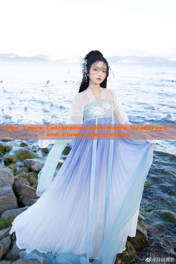 New Years Celebration with Hanfu Headdress and Flower Decorations New Years Celebration with Hanfu Headdress and Flower Decorations