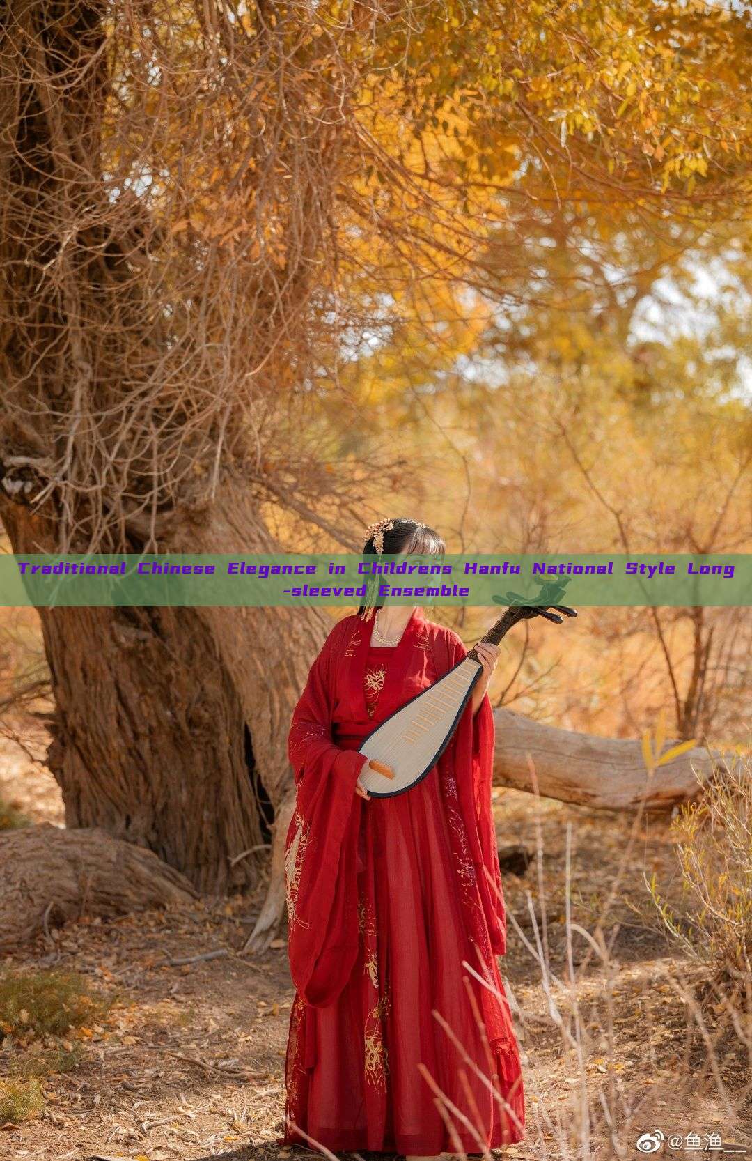 Traditional Chinese Elegance in Childrens Hanfu National Style Long-sleeved Ensemble Traditional Chinese Elegance in Childrens Hanfu National Style Long-sleeved Ensemble