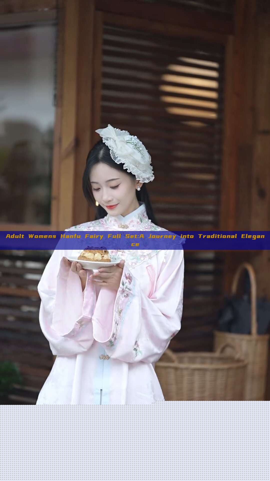 Adult Womens Hanfu Fairy Full Set:A Journey into Traditional Elegance Adult Womens Hanfu Fairy Full Set:A Journey into Traditional Elegance