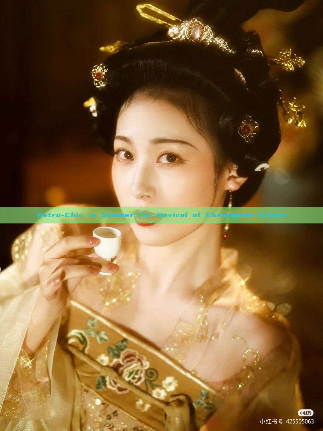 Retro-Chic in Summer:The Revival of Cheongsam Women