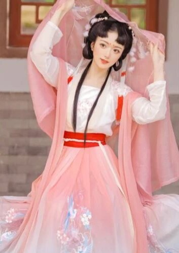 Chinese-Style Childrens Ancient Costume Set:The Splendor of Traditional Hanfu Fashion for Girls Chinese-Style Childrens Ancient Costume Set:The Splendor of Traditional Hanfu Fashion for Girls